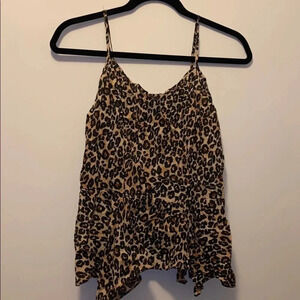 Guess  Leopard print tank top S
